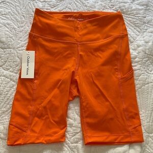Outdoor Voices Women's Vivid Orange Bike Shorts